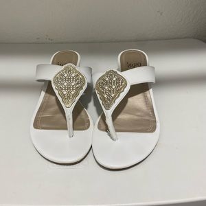 White Sandals